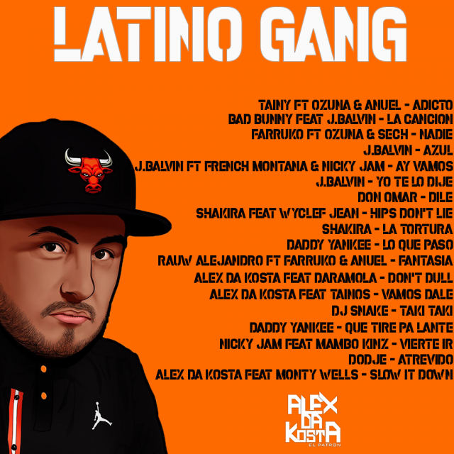 LATINO GANG BY DJ R'AN & ALEX DA KOSTA FACE B
