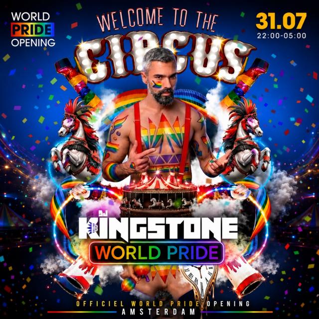 Dj Kingstone - WORD PRIDE Amsterdam RAPIDO episode artwork