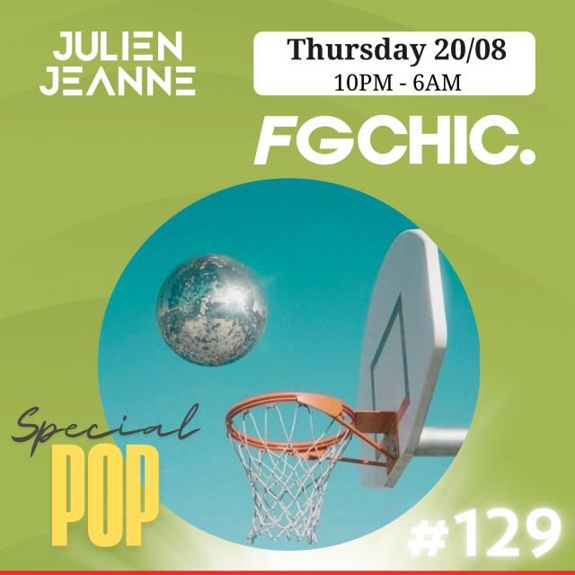 FG CHIC Julien Jeanne - Radio FG - DJ Set 20-08-2026 (Special Pop) episode artwork