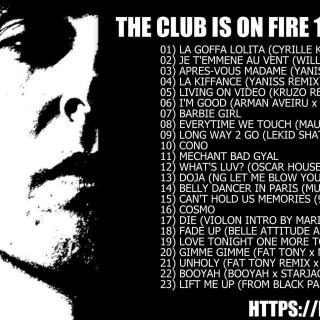 DJ YOHNS - THE CLUB IS ON FIRE 12 (JANVIER 2023)