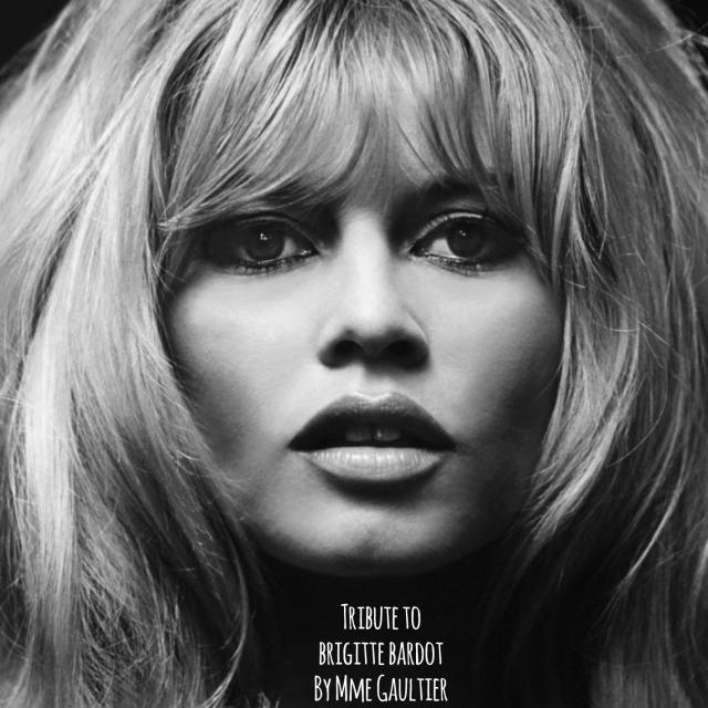 Tribute to Brigitte Bardot by Mme Gaultier