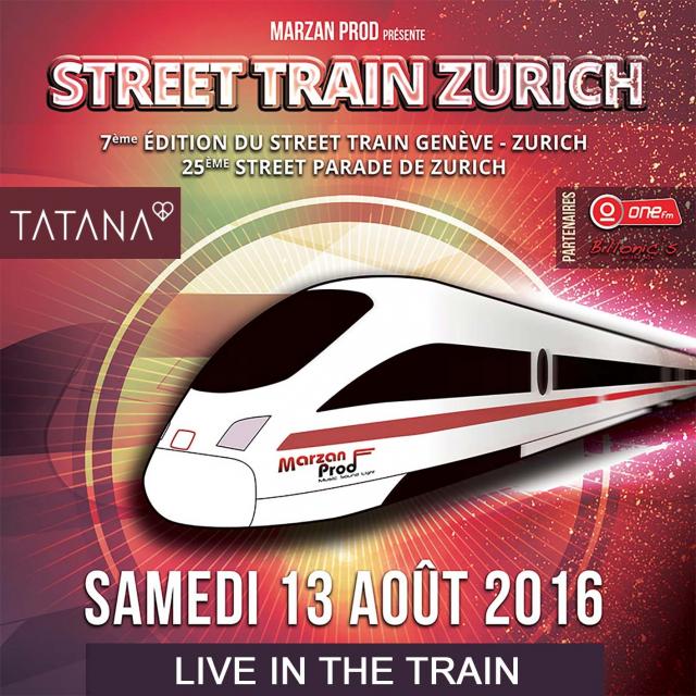 Jean Lostebien - Mix-Tape #008 - DJ Tatana - Street Train Zurich 2016 Live episode artwork