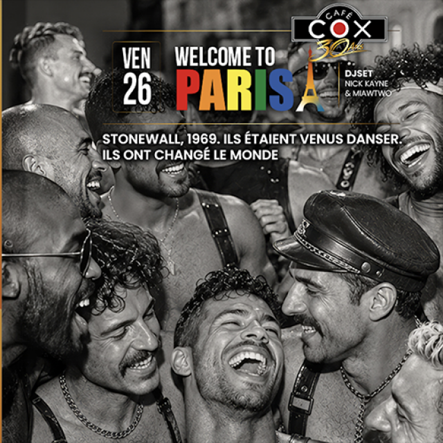 Live @ Café Cox / Pride Week-end : Welcome To Paris / Happy Hour Mix - 26062026 episode artwork