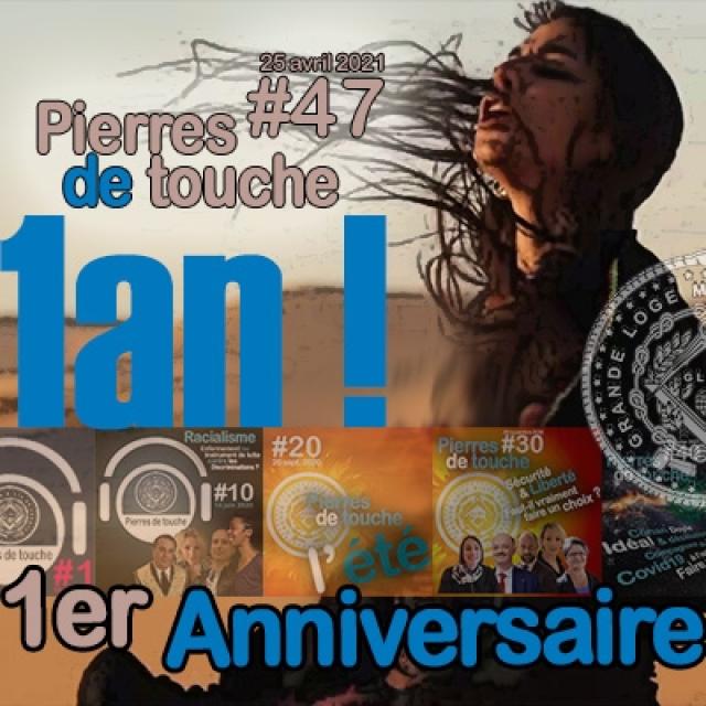 GLMF - Pierres de touche #47 - Anniversaire : 1 an déjà ! - 25 avril 2021 episode artwork