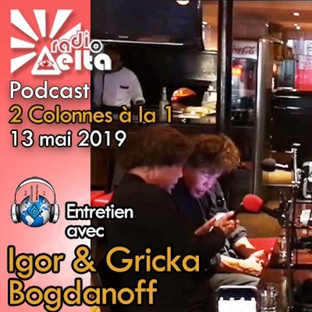 2 colonnes à la 1 n°61 - 13 mai 2019 - Entretien avec Igor et Grichka Bogdanoff episode artwork