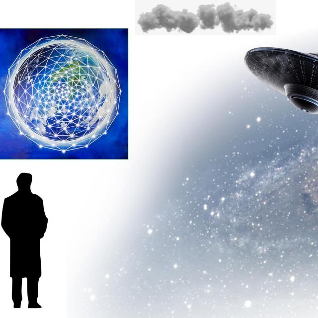 Michel Ribes Grille cristalline, inversion des pôles et crop circles.