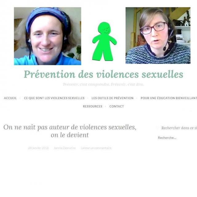 Sylvie Ptitsa, Prévenir les violences sexuelles chez les garçons, avec Jennie Desrutins