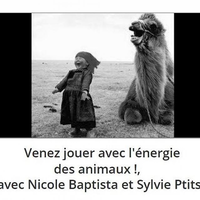 Venez jouer avec l'énergie des animaux !, avec Nicole Baptista et Sylvie Ptitsa