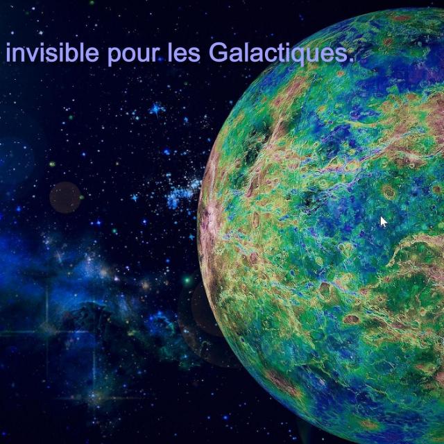 Michel Ribes Ce soir Une planète invisible pour les Galactiques.