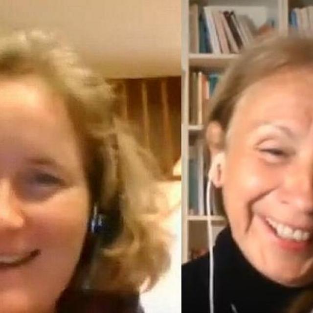 Sylvie Ptitsa Oser le Pas-Sage, avec Martine Scalzotto (www.martine.scalzotto.fr)