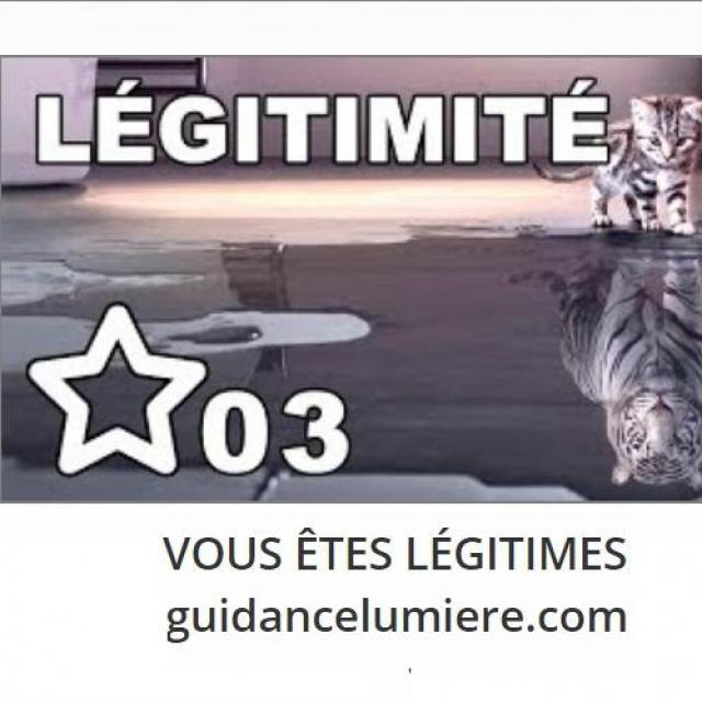 Jérôme Rodange VOUS ÊTES LÉGITIMES guidancelumiere.com.
