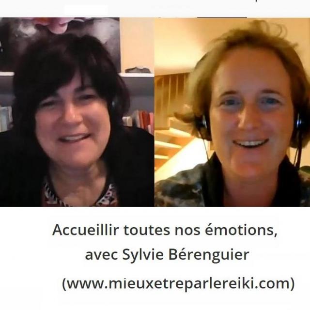 Sylvie Ptitsa Accueillir toutes nos émotions, avec Sylvie Bérenguier (www.mieuxetreparlereiki.com)