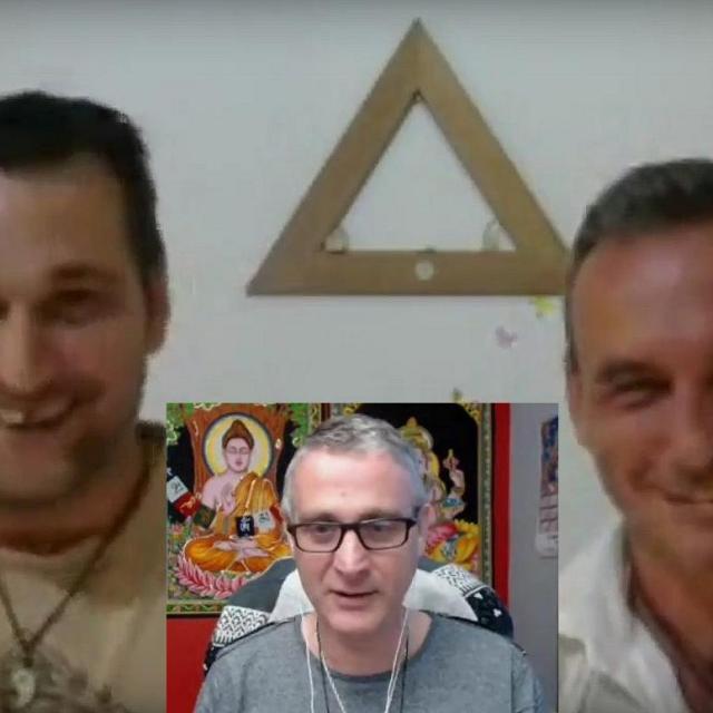 Podcast Jean de Dieu, Sebastien Ory et Laurent Navarro depuis Abadania avec Sylvain