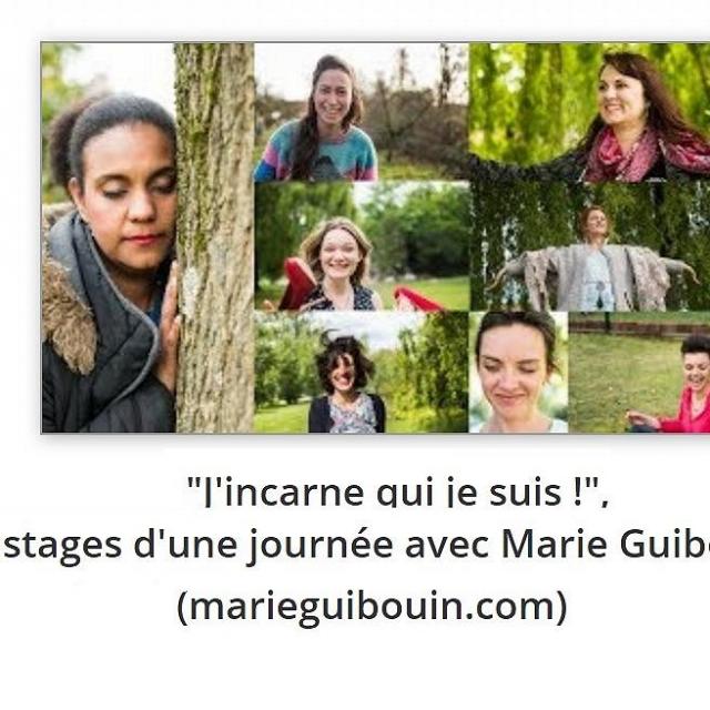 Sylvie Ptitsa J'incarne qui je suis !, stages d'une journée avec Marie Guibouin (marieguibouin.com)
