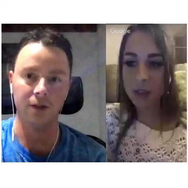 ChristOlésia reçoit Fanny Dreydemy L’ouverture du cœur.