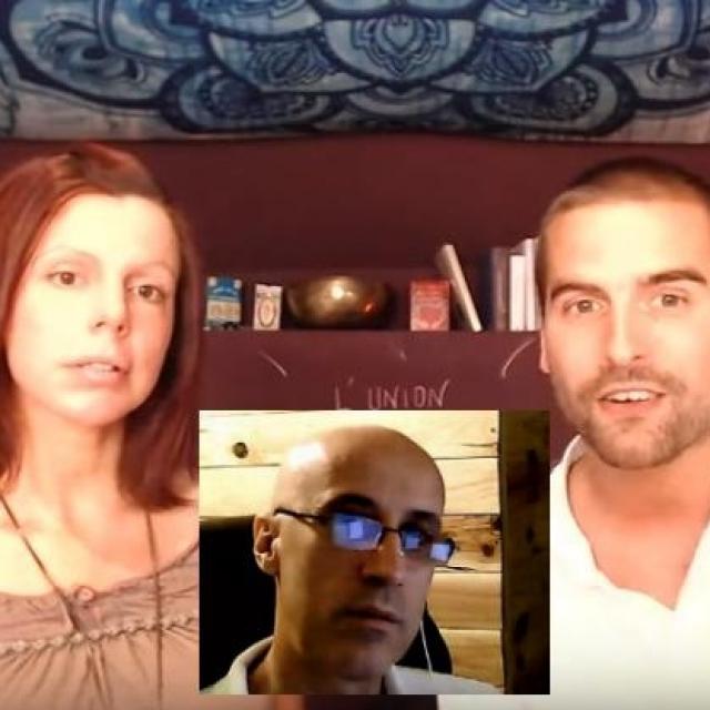 Podcast de Michel Ribes avec Anna et Mikel Accéder aux états modifiés de conscience par la respiration consciente et le saut quantique.