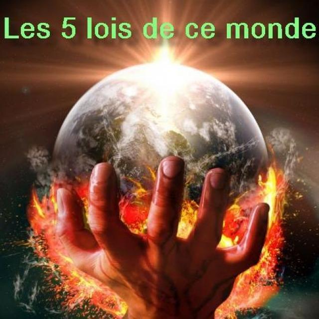 Ce samedi à 20h, Message des Six Les 5 lois de ce monde vont peu à peu disparaître.