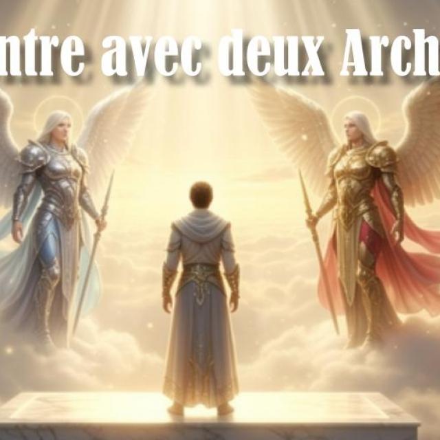 Michel Ribes Ce soir Rencontre puissante avec deux Archanges.