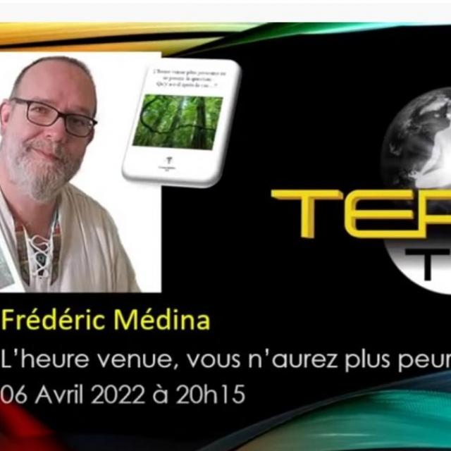 Sylvain Didelot présente Frédéric Médina, L'heure venue, vous n'aurez plus peur