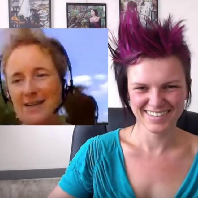 Podcast de Sylvie Ptitsa Le Cornet-Surprise de Marie Guibouin pour -Ailes & Luit- TV