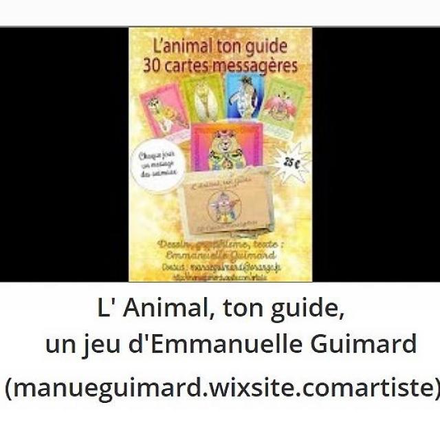 Sylvie Ptitsa L' Animal, ton guide, un jeu d'Emmanuelle Guimard (manueguimard.wixsite.comartiste)