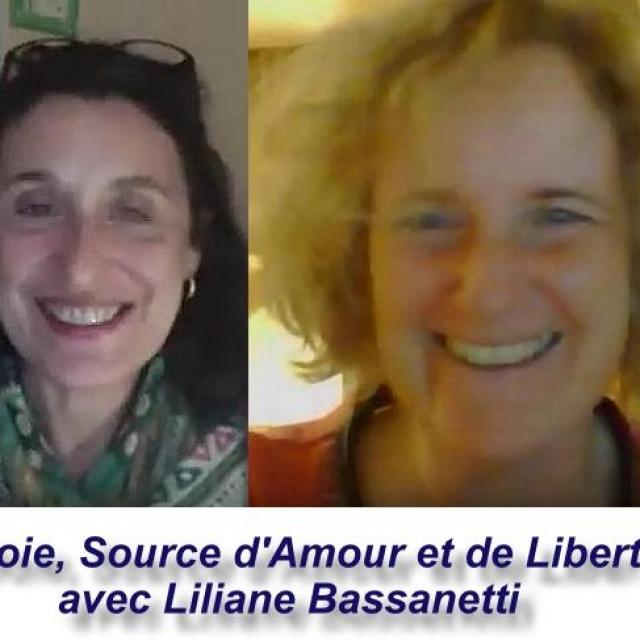Podcast de Sylvie Ptitsa La Joie, Source d'Amour et de Liberté, avec Liliane Bassanetti (lilianebassanetti.com)