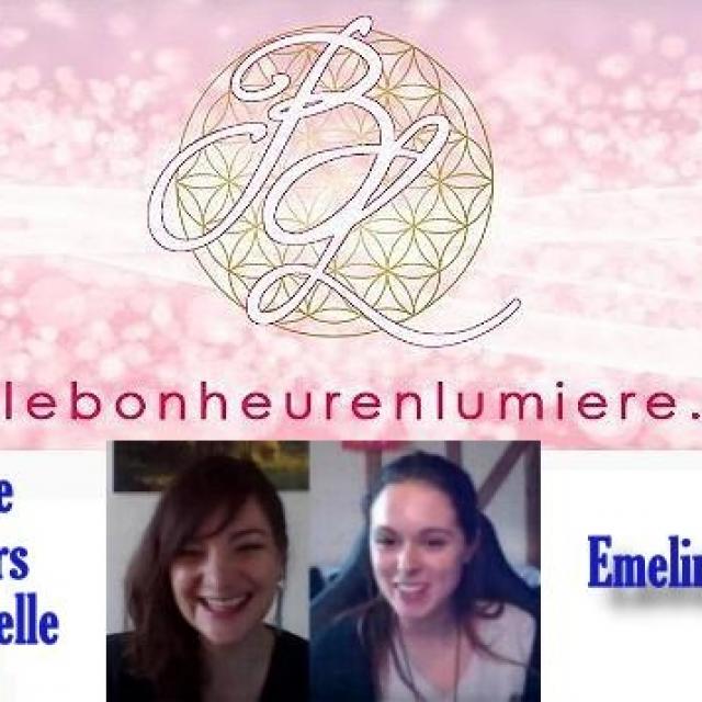 Emeline Bajard, les ateliers de la nouvelle Terre avec Véronique.