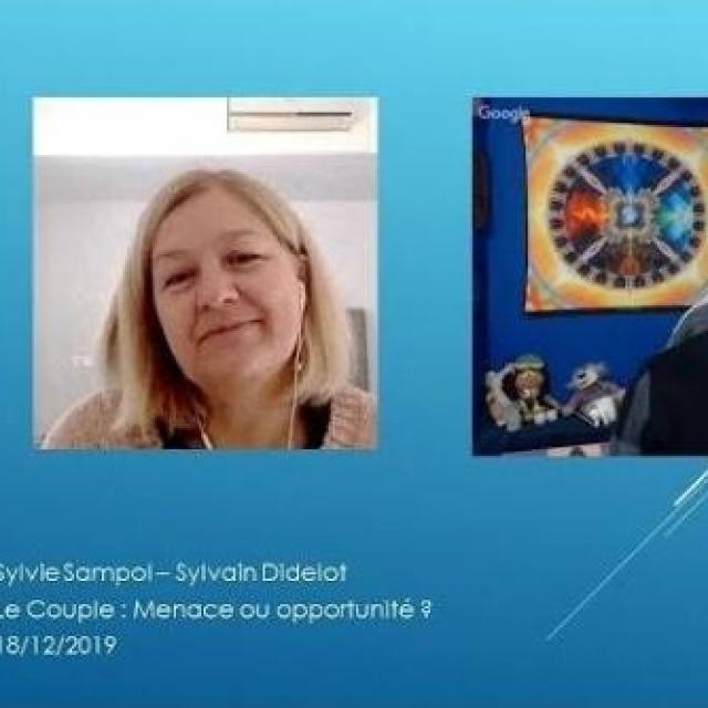 Le couple Menace ou Opportunité , Sylvie Sampol par Sylvain Didelot.