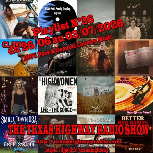 Texas Highway Radio Show N°26 (2026) episode artwork